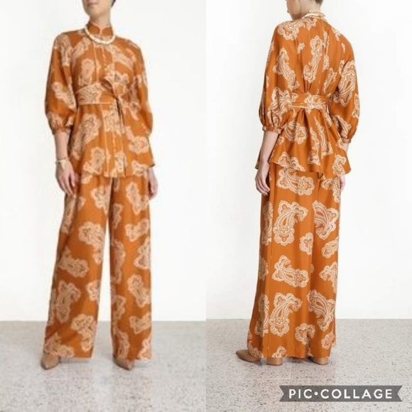 Crisca /Escada | Silk Blend Pantsuit - Picture 14 of 15